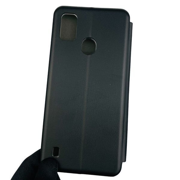 Чохол-книжка для ZTE BLADE A51 з підставкою на зте блейд а51 чорна 0001691 фото