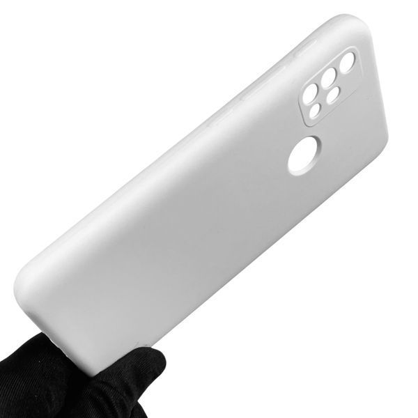 Чехол для Motorola Moto G10 (789437) силиконовый с микрофиброй нескользящий на моторола г10 белый 0031748 фото