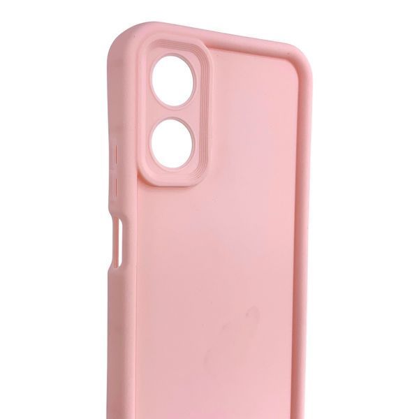 Чехол силиконовый Soft Touch для Oppo A17k розовый (Полная защита камеры) 0054320 фото