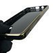 Чохол для Samsung Galaxy A71 (SM-A715F) з кільцем-підставкою із золотою окантовкою на самсунг а71 чорний gs1 0020661 фото 3