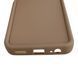 Чохол силіконовий Soft Touch для Tecno Pova 7 (LJ7 ) коричневий (Повний захист камери) 0054488 фото 6