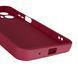 Чехол силиконовый Soft Touch с 3D принтом милый мишка для Motorola Moto G04 (XT2421-2) бордовый (Полная защита камеры) 0044889 фото 5