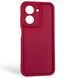 Чехол силиконовый Soft Touch для Xiaomi Poco C71 бордовый (Полная защита камеры) 0053849 фото 1