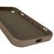 Чехол силиконовый Soft Touch для Apple iPhone 8 коричневый (Полная защита камеры) 0044311 фото 5