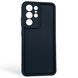 Чехол силиконовый Soft Touch для Samsung Galaxy S21 Ultra черный (Полная защита камеры) 0054049 фото 1