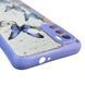 Чохол для Motorola G40 з блискітками з метеликами на моторола г40 бузковий 0037817 фото 2