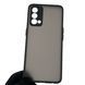 Чехол для Realme GT Neo матовый с высокими бортами с защитой камеры на реалми гT нео черный 0013401 фото 1
