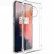 Противоударный чехол для OnePlus 7T прозрачный, усиленные углы, TPU (ванплюс 7т) 0061560 фото 1