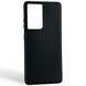 Чехол для Samsung Galaxy S21 Ultra черный матовый TPU (тонкий, матовый) 0059948 фото 1