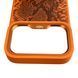 Чохол Kajsa Glamorous Snake для iPhone 17 Pro помаранчевий Orange Plus (MagSafe, металеве кільце камери, преміум) 0062038 фото 5