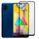 Защитное стекло для телефона Samsung Galaxy M31 (SM-M315F) противоударное полноэкранное на самсунг м31 черное 0038707 фото 1