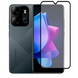 Захисне скло для телефона TECNO Spark Go 2023 (BF7) протиударне повноекранне на техно спарк го 2023 чорне 0038763 фото 1