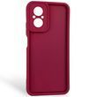 Чехол силиконовый Soft Touch для Realme C67 4G бордовый (Полная защита камеры) 0054109 фото