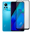 Захисне скло для телефона Infinix Note 12 протиударне повноекранне на інфінікс нот 12 чорне