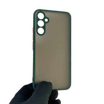Чехол для телефона Samsung Galaxy A34 5G (SM-A346E) с высокими бортами на самсунг а34 темно-зеленый 0026047 фото