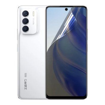 Плёнка гидрогелевая для Infinix Zero 5G глянцевая на инфиникс зеро 5г прозрачная 0009629 фото