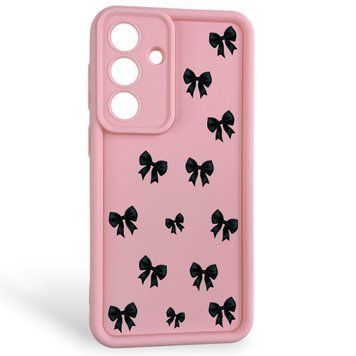 Чехол силиконовый Soft Touch с 3D принтом для Samsung Galaxy S26 Plus розовый (Полная защита камеры) 0057787 фото