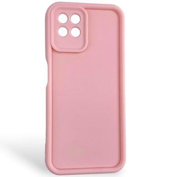 Чехол силиконовый Soft Touch для Realme 8i розовый (Полная защита камеры) 0054346 фото