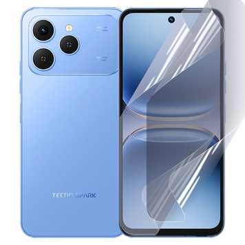 Плівка гідрогелева для Tecno Spark 40 МАТОВА протиударна на техно спарк 40 прозора 0035183 фото