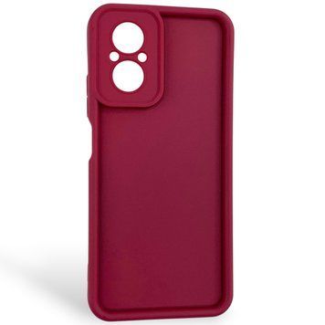 Чехол силиконовый Soft Touch для Realme C67 4G бордовый (Полная защита камеры) 0054109 фото