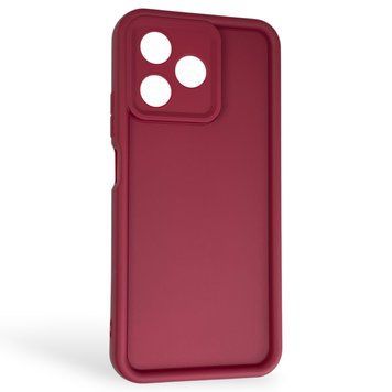 Чехол силиконовый Soft Touch для Realme C53 бордовый (Полная защита камеры) 0044011 фото