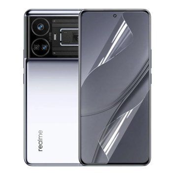 Антишпигун приватна плівка гідрогелева для Realme GT5 на реалмі гт5 прозора 0029486 фото