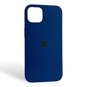 Чохол Silicone Case для Apple iPhone 13 темно-синій (силіконовий, захист камери) [0645] 0059862 фото