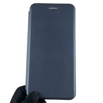 Чехол-книжка для Samsung Galaxy A55 5G (SM-A556E) с подставкой на самсунг а55 темно-синяя 0008418 фото