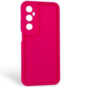 Чехол силиконовый Soft Touch для Realme C65 малиновый (Полная защита камеры) 0054120 фото