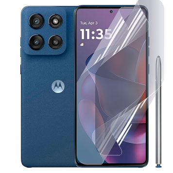 Плёнка гидрогелевая для Motorola G Stylus 5G 2025 МАТОВАЯ на моторола г стилус 5г 2025 прозрачная 0033692 фото
