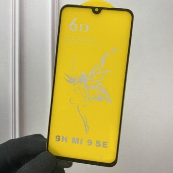 Захисне скло для телефона Xiaomi Mi 9 SE протиударне повноекранне на сяомі мі 9 се чорне 0000670 фото