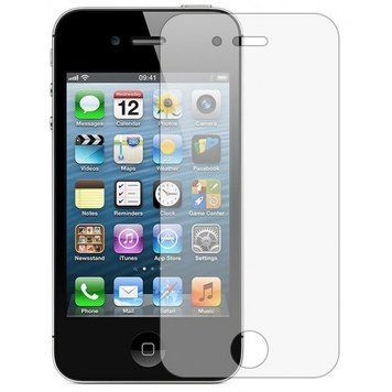 Плёнка гидрогелевая для Apple iPhone 4S глянцевая на эпл айфон 4с прозрачная 0008627 фото