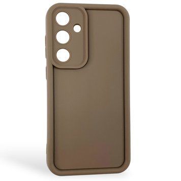 Чехол силиконовый Soft Touch для Samsung Galaxy S24 Plus коричневый (Полная защита камеры) 0054165 фото