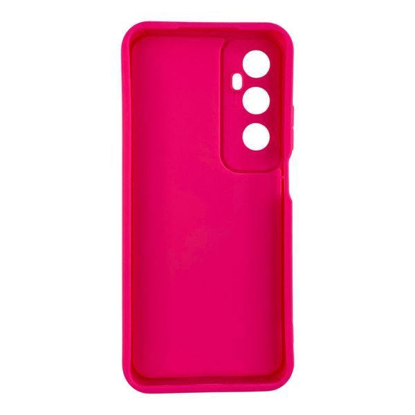 Чехол силиконовый Soft Touch для Realme C65 малиновый (Полная защита камеры) 0054120 фото