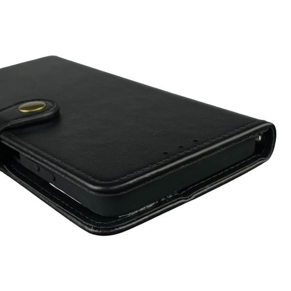 Чохол-книжка для TECNO Spark 10 (KI5q) з магнітною застібкою з підставкою на техно спарк 10 чорна 0011972 фото
