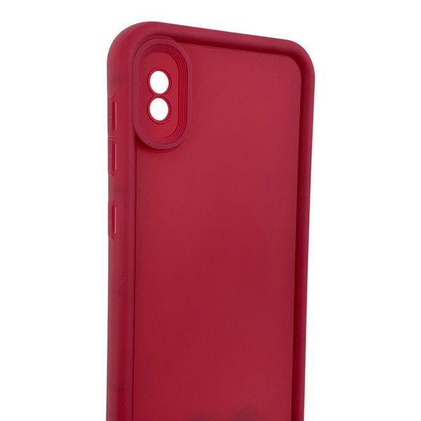 Чохол силіконовий Soft Touch для Samsung Galaxy A10 бордовий (Повний захист камери) 0054014 фото