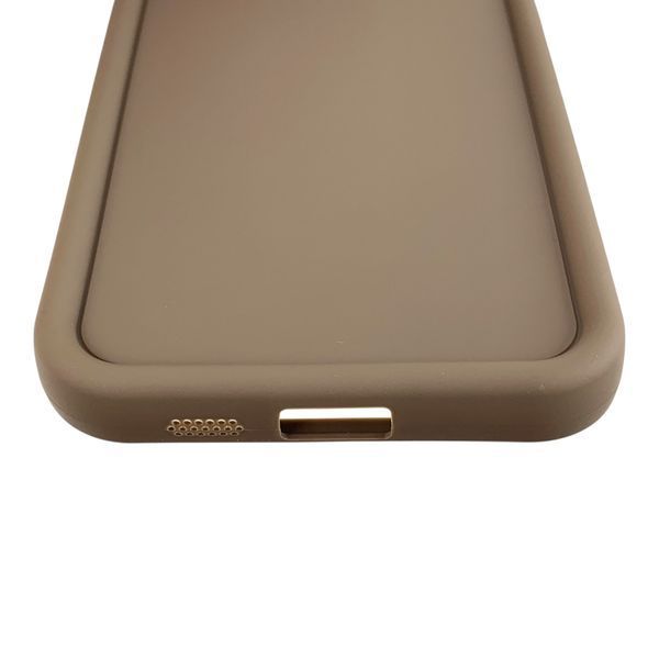 Чохол силіконовий Soft Touch для Samsung Galaxy S24 Plus коричневий (Повний захист камери) 0054165 фото