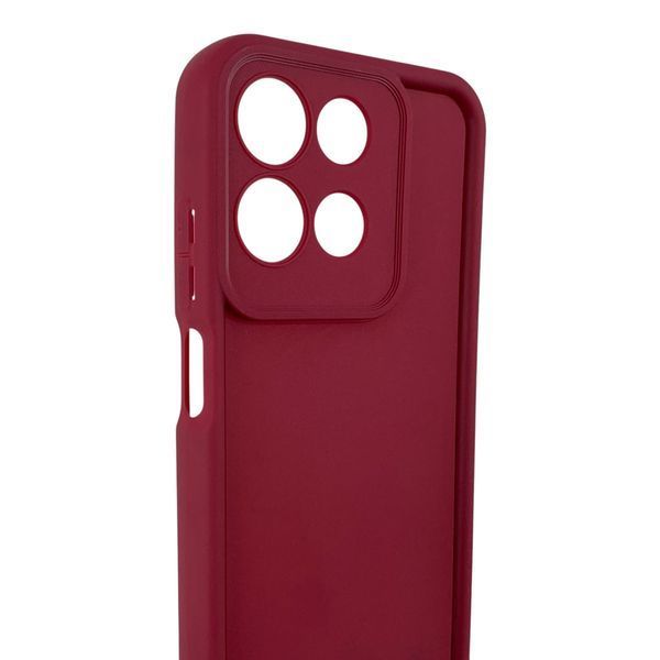 Чохол силіконовий Soft Touch для Motorola G15 Power бордовий (Повний захист камери) 0054396 фото