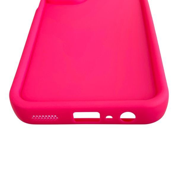 Чехол силиконовый Soft Touch для Realme C65 малиновый (Полная защита камеры) 0054120 фото