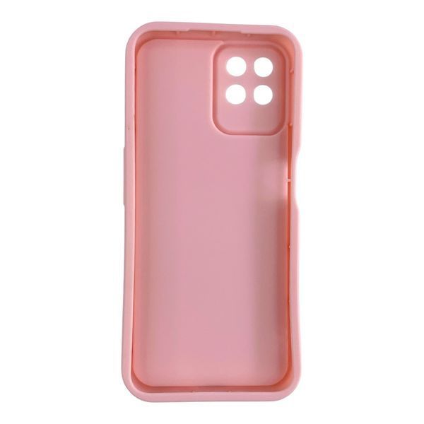 Чохол силіконовий Soft Touch для Realme 8i рожевий (Повний захист камери) 0054346 фото