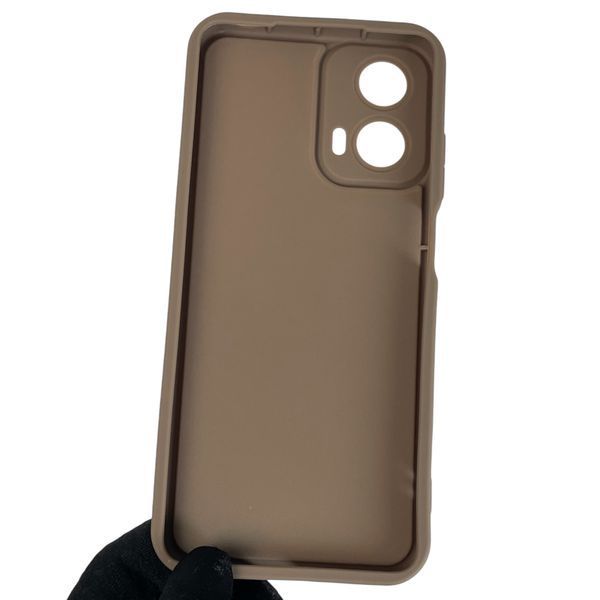 Чехол силиконовый Soft Touch с 3D принтом волшебной минни маус для Motorola Moto G04 (XT2421-2) коричневый (Полная защита камеры) 0050385 фото
