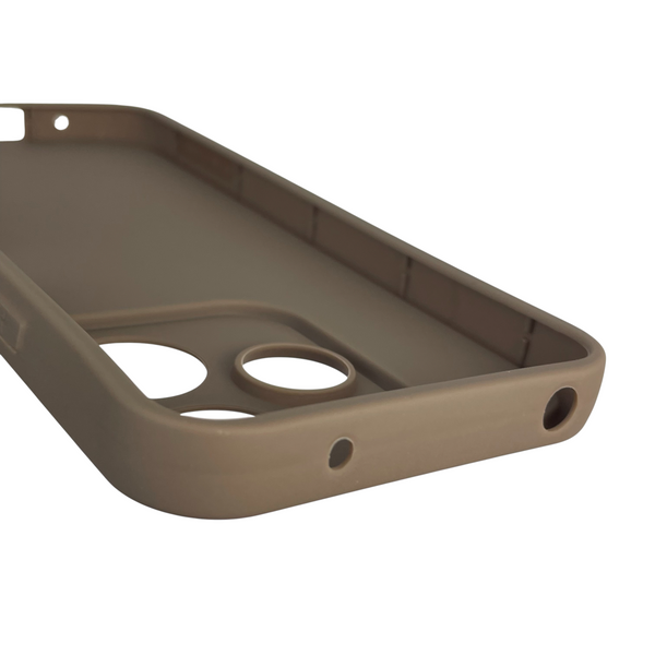 Чохол силіконовий Soft Touch з 3D принтом для Xiaomi Redmi 13 4G коричневий (Повний захист камери) 0040699 фото