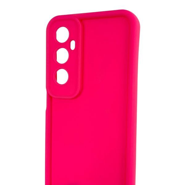 Чехол силиконовый Soft Touch для Realme C65 малиновый (Полная защита камеры) 0054120 фото