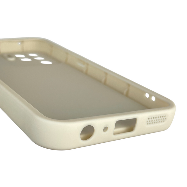 Чохол силіконовий Soft Touch з 3D принтом для Oppo Reno 5 Lite молочний (Повний захист камери) 0040321 фото