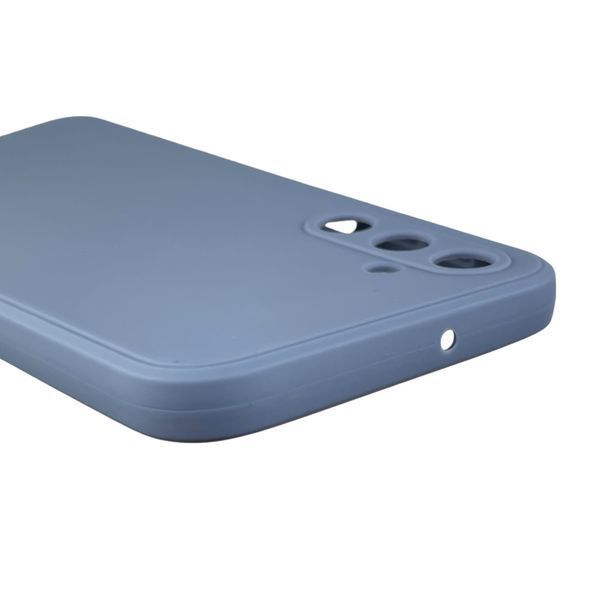 Чохол для Samsung Galaxy A24 (SM-A245F) з квадратними гранями із захистом камери на самсунг а24 блакитний 0012573 фото