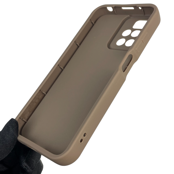 Чохол силіконовий Soft Touch для Xiaomi Redmi 10 коричневий (Повний захист камери) 0039774 фото