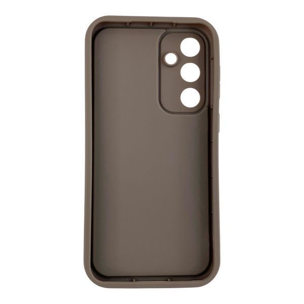 Чехол силиконовый Soft Touch с 3D принтом для Samsung Galaxy S23 FE коричневый (Полная защита камеры) 0057713 фото
