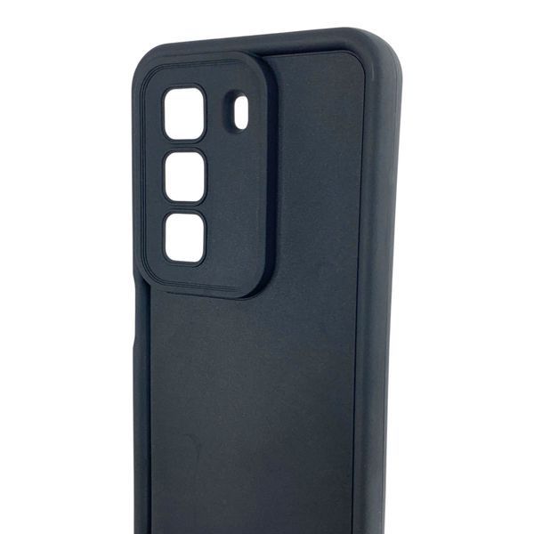 Чохол силіконовий Soft Touch для Infinix Hot 50 (X6882) чорний (Повний захист камери) 0054453 фото