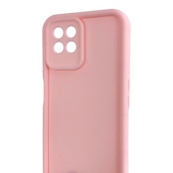 Чохол силіконовий Soft Touch для Realme 8i рожевий (Повний захист камери) 0054346 фото