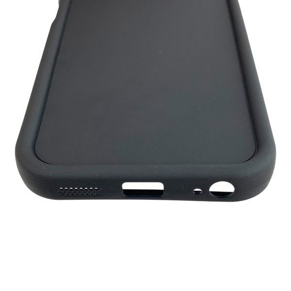 Чехол силиконовый Soft Touch для Tecno Spark 40C (KM4k) черный (Полная защита камеры) 0054503 фото